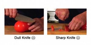 Dull knife tomattoo test