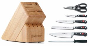 Wusthof Classic 7-Piece Cutlery Set with Storage Block
