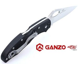 GANZO FIREBIRD Anti-Slip Handle Scales Steel Line