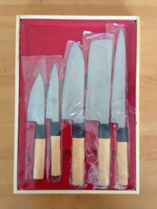 Japanese Kitchen Knife Set of 5