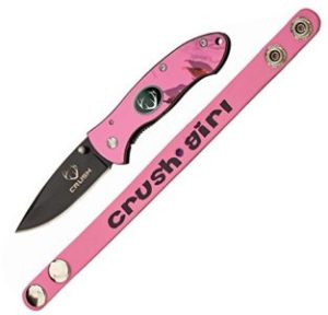 Crush 91-LT1670CP pink knife