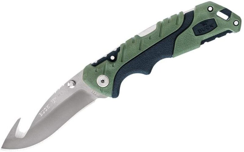 buck 660 folding gut hook knife