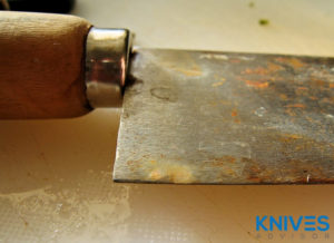 Avoid or Remedy Rust Formation on Carbon Steel Kitchen Knives