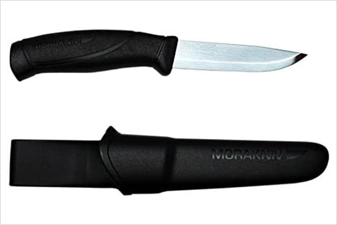 Companion Fixed Blade Outdoor Knife with Sandvik Stainless Steel Blade