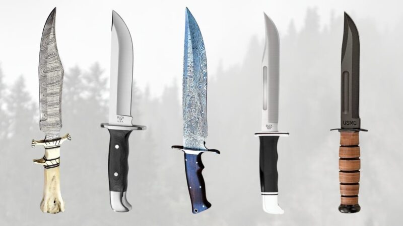 Options for a large hunting knife