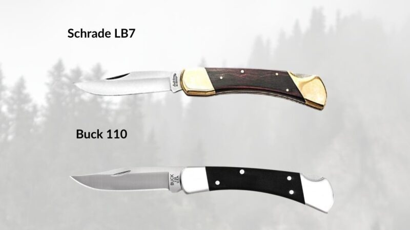 Schrade LB7 vs Buck 110: Which Is Better? [2024]